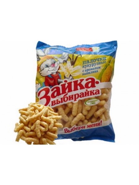 Завтраки сух Палочки кукуруз аромат клубники 150г*22 Гомельхлебпром Завтраки сух Палочки кукуруз аромат клубники 150г*22 Гомельхлебпром